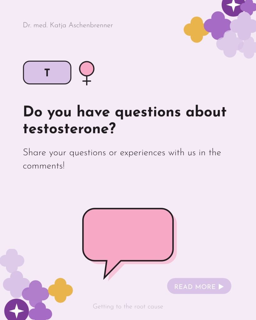 Questions about testosterone? Share them in the comments